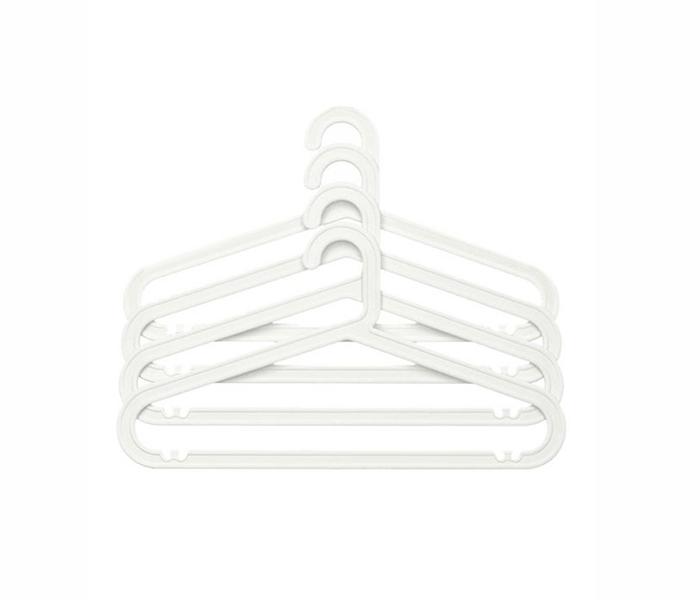 IKEA MX-13406818 4 Piece Cloth Hanger - White - Zoom Image