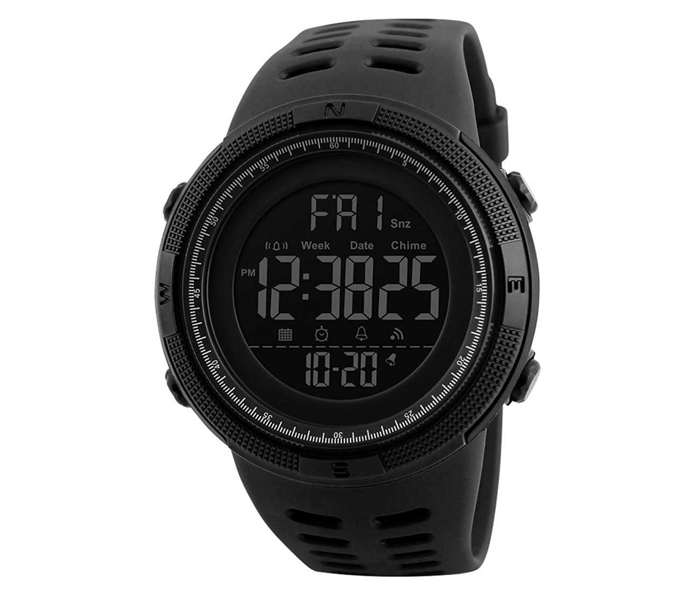 SKMEI Digital Wrist Watch 1251 - Black - Zoom Image 1