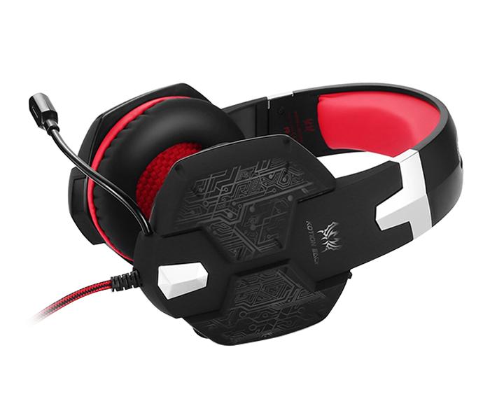 Kotion Each G1000 Gaming Over-Ear Headset with Mic - Red - Zoom Image 2