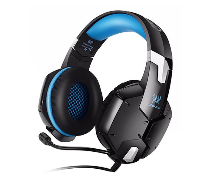 Kotion Each G1200 Gaming Over-Ear Headset with Mic - Blue - Zoom Image 2