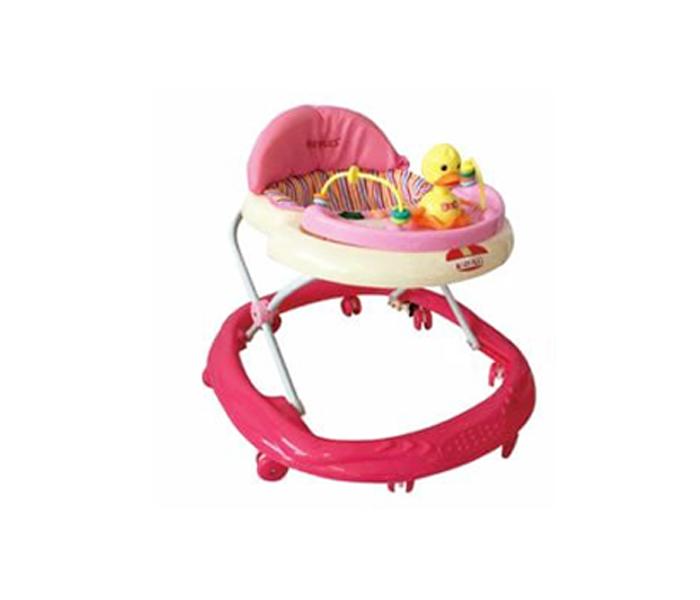 Baby Plus BP7749 Baby Walker - Pink and Beige - Zoom Image