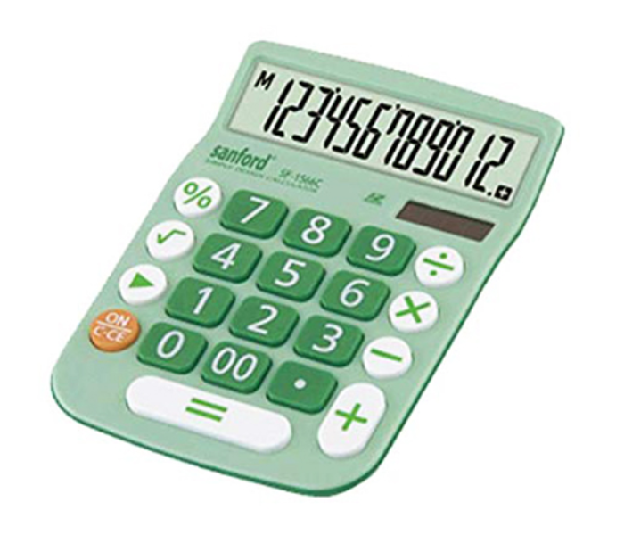 Sanford SF1566C Calculator - 12 Digit - Zoom Image