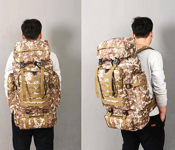 Strong Tactical Hiking Military Backpack - Desert Digital - Zoom Image 2