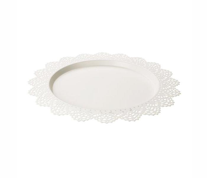 IKEA MX-28197352  Candle Dish - White - Zoom Image