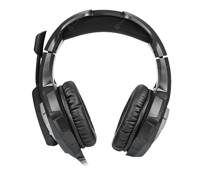 Onikuma K5 Gaming Over-Ear Headset with Mic - Black - Zoom Image 2