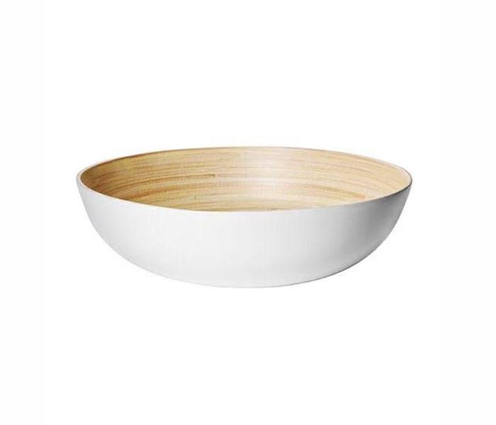 IKEA MX-29050794 Offering Bamboo Bowl - White - Zoom Image