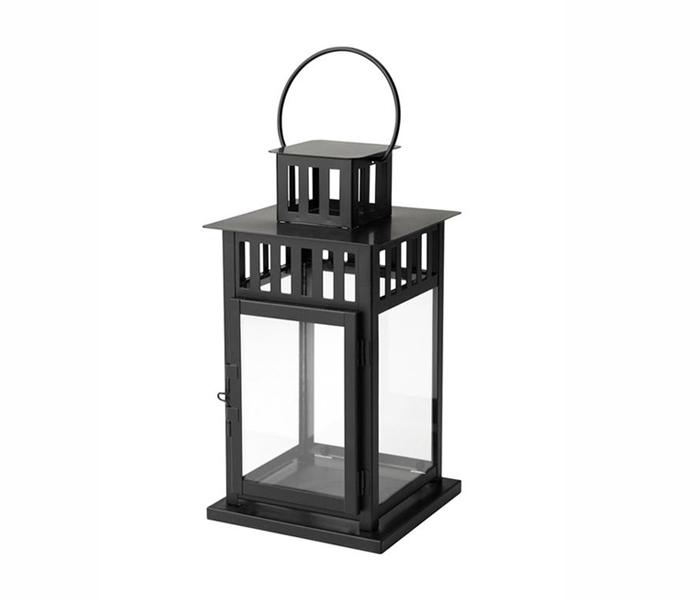 IKEA MX-28197336 Lantern For Block Candle (Black) - Zoom Image