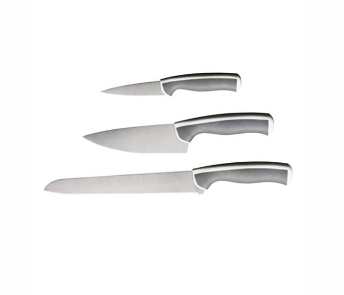 IKEA MX-23646326 Andlig 3 Piece Knife Set - Grey - Zoom Image