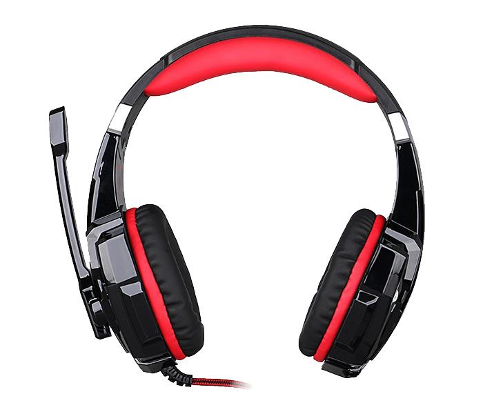 Kotion Each G9000 Gaming Over-Ear Headset with Mic - Red - Zoom Image 2