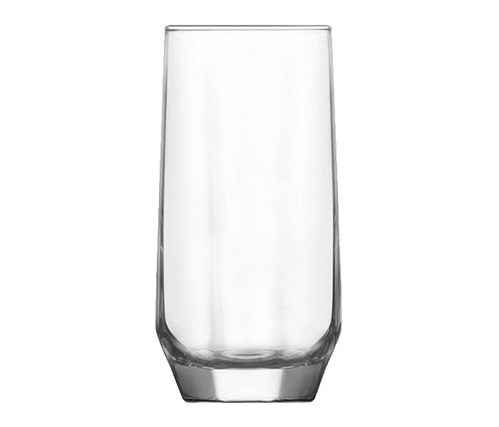 LAV LV-DIA25F 385cc Diamond Soft Drink Glass - 6 Pieces - Zoom Image 1