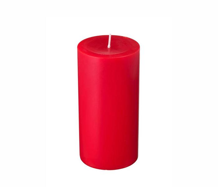 IKEA MX-14700261 Sinnlig Scented Block Candle Garden Berries (Red) - 14 centimeter - Zoom Image