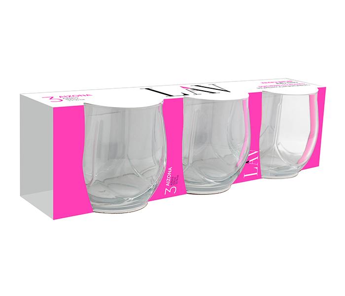 LAV LV-AZN15A 350cc Aizona Glass - 3 Pieces - Zoom Image 2