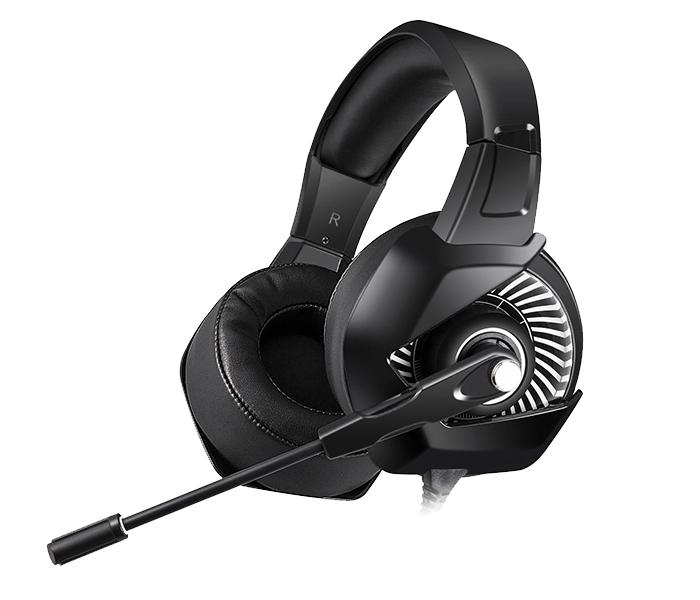 Onikuma K6 Gaming Over-Ear Headset with Microphone & RGB Light - Black - Zoom Image 2