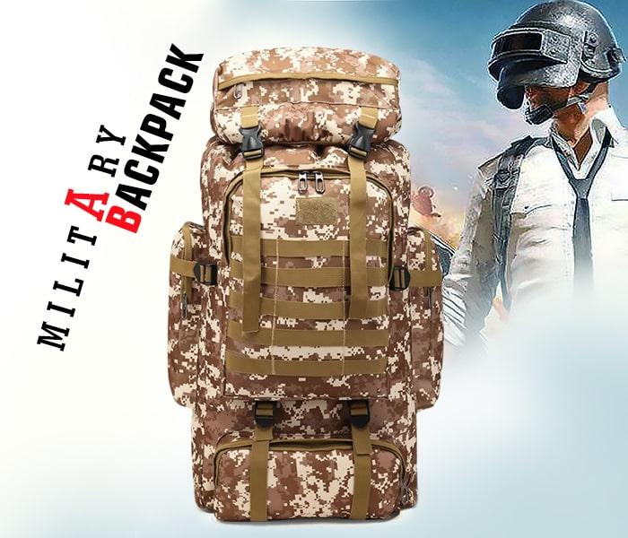 Strong Tactical Hiking Military Backpack - Desert Digital - Zoom Image 3