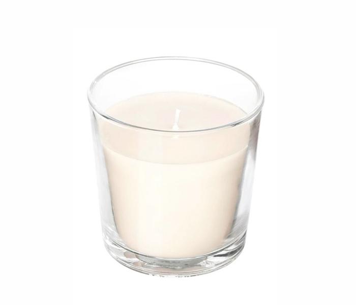 IKEA MX-14700240 Sinnlig Sweet Vanilla Scented Candle In Glass (Beige) - 7.5 centimeter - Zoom Image