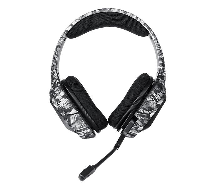 Onikuma K20 Gaming Over-Ear Headset with Microphone & RGB Light - Black Camo - Zoom Image 3