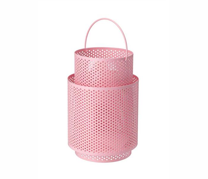 IKEA MX-28197416 Lantern For Block Candle (Pink) - Zoom Image