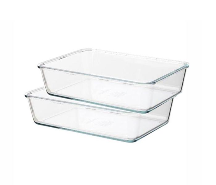 IKEA MX-23909029 2 Piece Food Container - Clear - Zoom Image