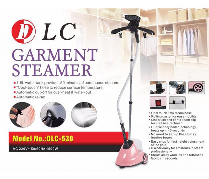 DLC 530 1500W Garment Steam Iron - Pink - Zoom Image