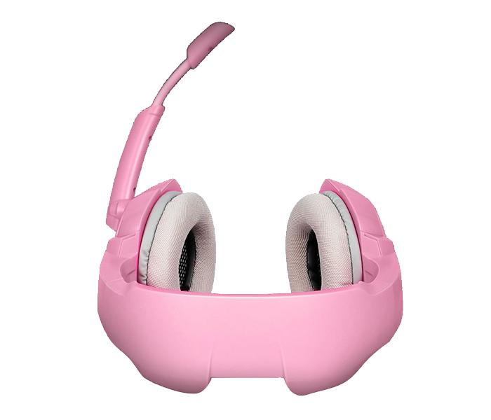 Onikuma K5 Gaming Over-Ear Headset with Mic - Pink - Zoom Image 2