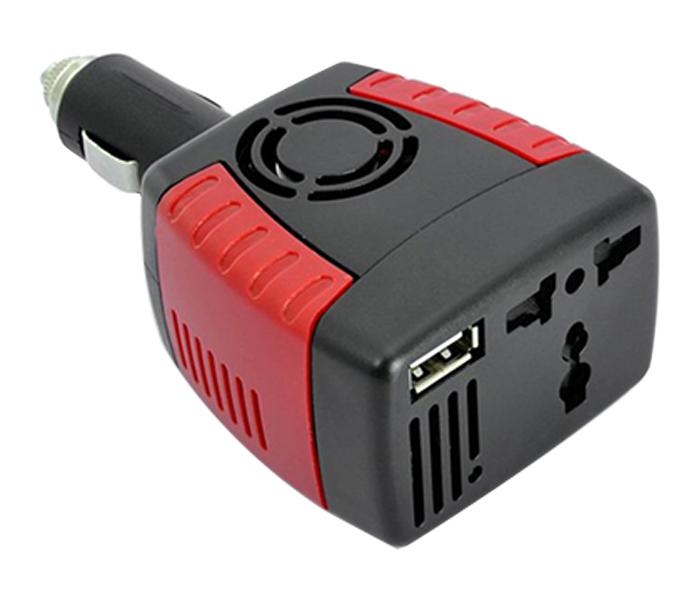 DLC 202 Portable Car Power Inverter - Black &amp; Red - Zoom Image 3