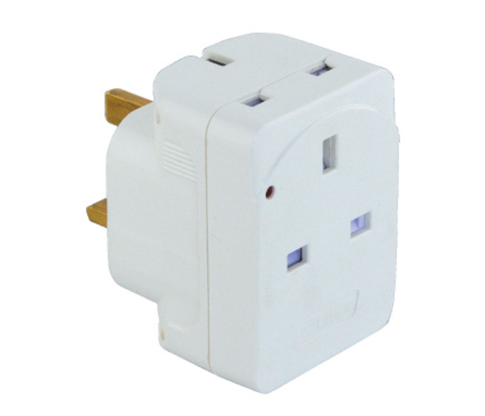 Sanford SF283ADP Two Way Universal Adaptor - White - Zoom Image