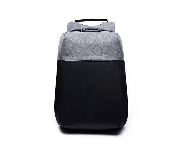 Fashion Style Anti-Theft Backpack with USB Charging - Grey - Zoom Image 1