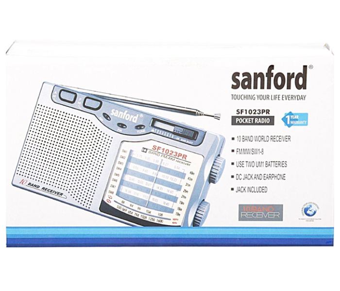 Sanford SF1012PR Pocket Radio - Zoom Image 3