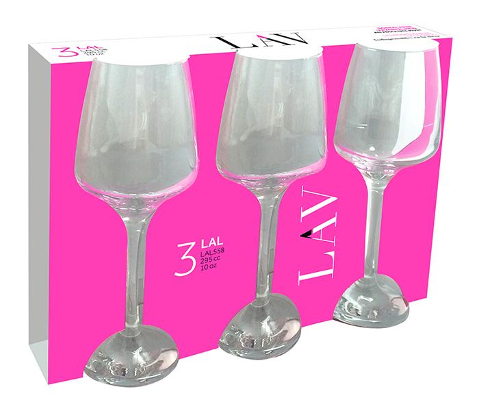 LAV LV-LAL558A 295cc Lal Goblet - 3 Pieces - Zoom Image 2