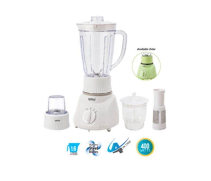 Sanford SF5537BR 400 Watts Juicer Blender - White - Zoom Image