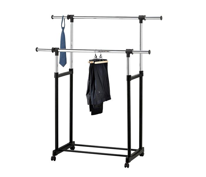 Leostar CD-1255 Double Garment Rack with Extendable Pipes - Zoom Image 4