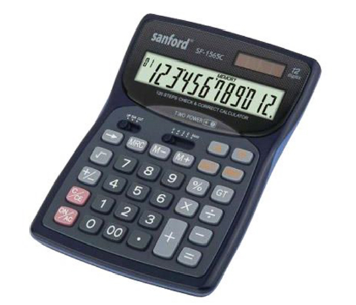 Sanford SF1565C Calculator - 12 Digit - Zoom Image