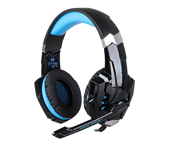 Kotion Each G9000 Gaming Over-Ear Headset with Mic - Blue - Zoom Image 1