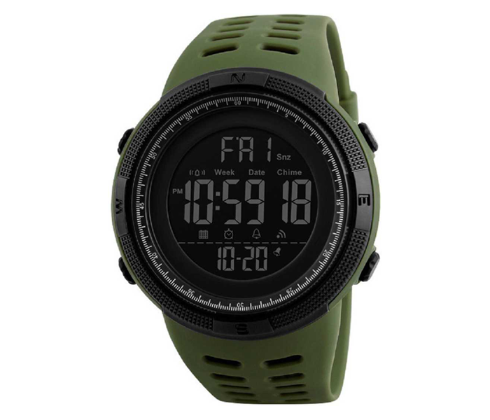 SKMEI Digital Wrist Watch 1251 - Army Green - Zoom Image 4