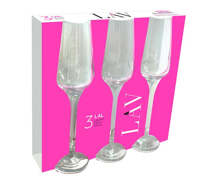 LAV LV-LAL545A 230cc Lal Goblet - 3 Pieces - Zoom Image 2