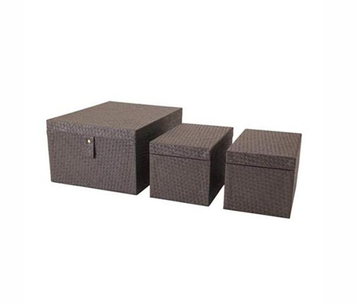 IKEA MX-29050478 Storage Box - Set of 3 - Zoom Image