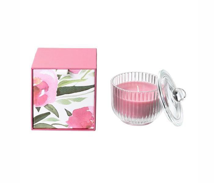 IKEA MX-28197434 Scented Candle In Glass - Pink - Zoom Image