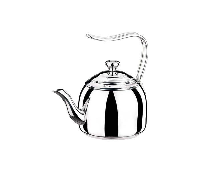 Korkmaz KO-A053 2 Litre Stainless Steel Droppa Tea Pot - Silver - Zoom Image