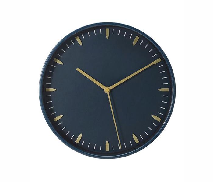 IKEA MX-14625309 Skarig Wall Clock - Black and Gold - Zoom Image