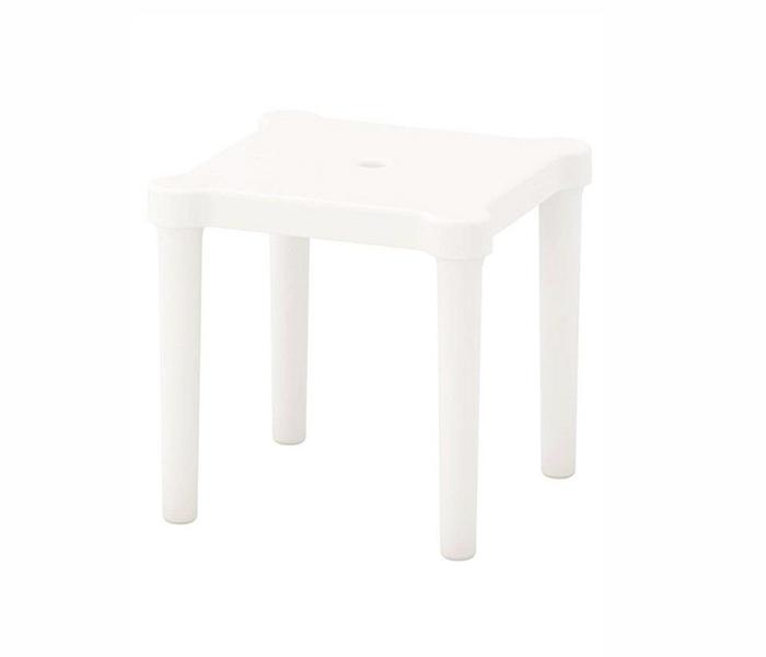 IKEA MX-26339171 Childrens Indoor Outdoor Stool - White - Zoom Image