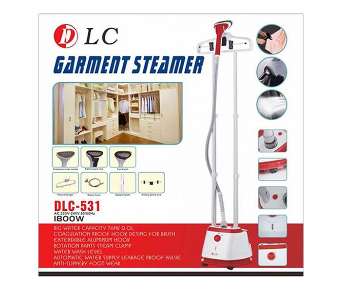 DLC 531 1800W Garment Steam Iron - White & Red - Zoom Image 2