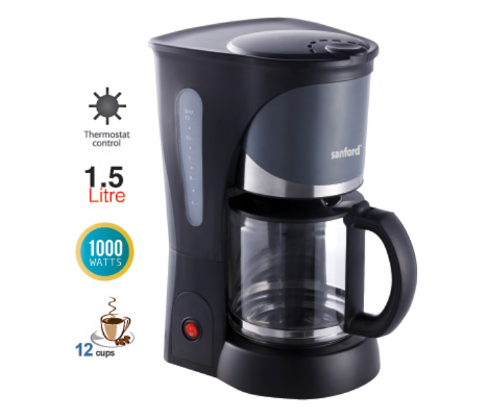 Sanford SF1394CM Coffee Maker - 1.5 Litre - Zoom Image