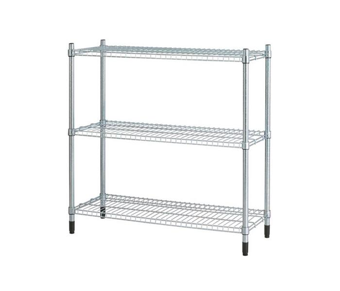 IKEA MX-13406848 Galvanized Steel Shelving Unit - Silver - Zoom Image