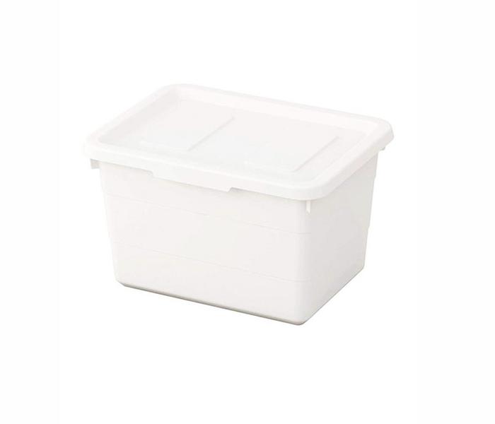 IKEA MX-29050497 Storage Box with Lid - White - Zoom Image