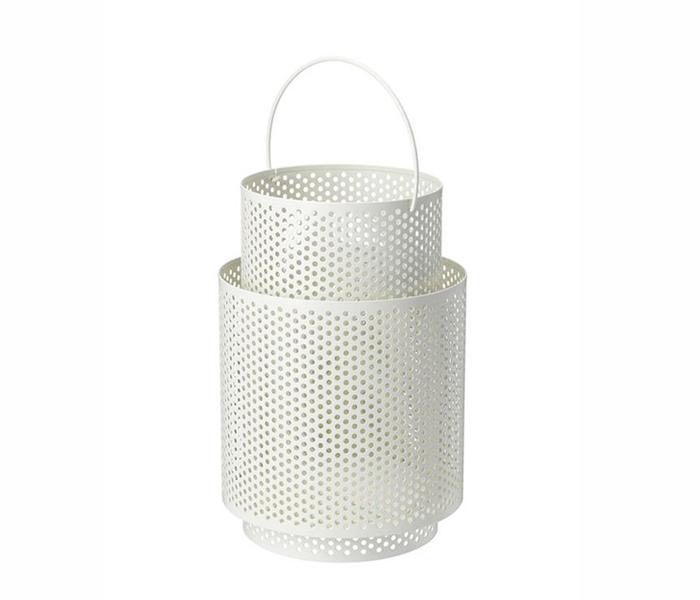 IKEA MX-28197362 Lantern For Block Candle (White) - Zoom Image