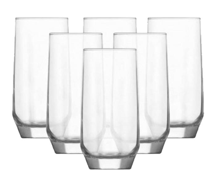 LAV LV-DIA25F 385cc Diamond Soft Drink Glass - 6 Pieces - Zoom Image 3