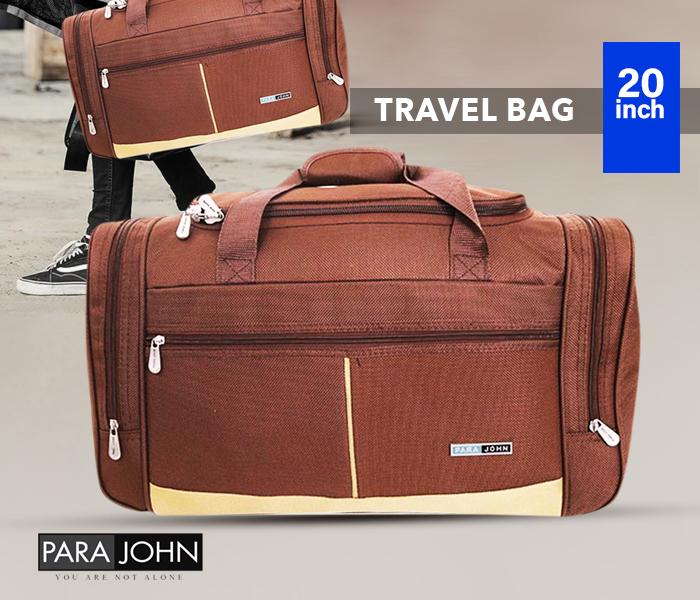 Para John PJTB9401A20 20-inch Travel Bag - Brown - Zoom Image 1