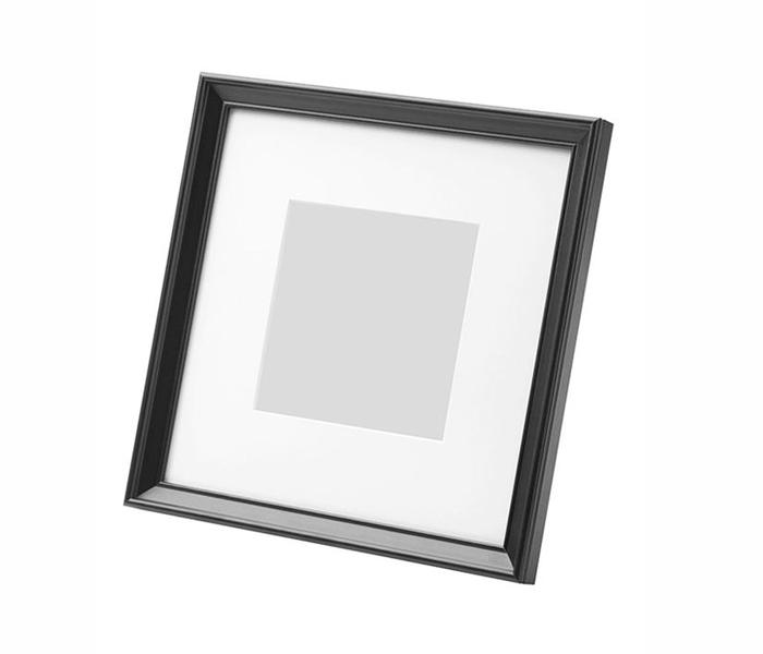 IKEA MX-15396743 Knoppang Picture Frame (Black) - 25 x 25 cm - Zoom Image