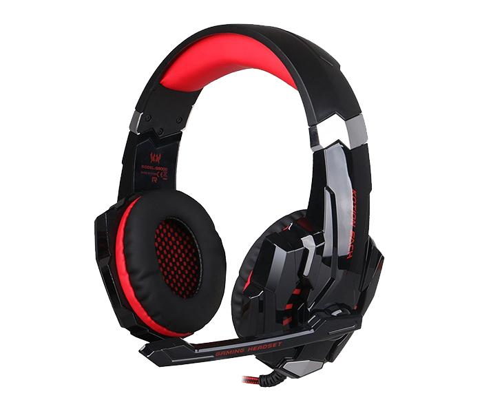 Kotion Each G9000 Gaming Over-Ear Headset with Mic - Red - Zoom Image 1