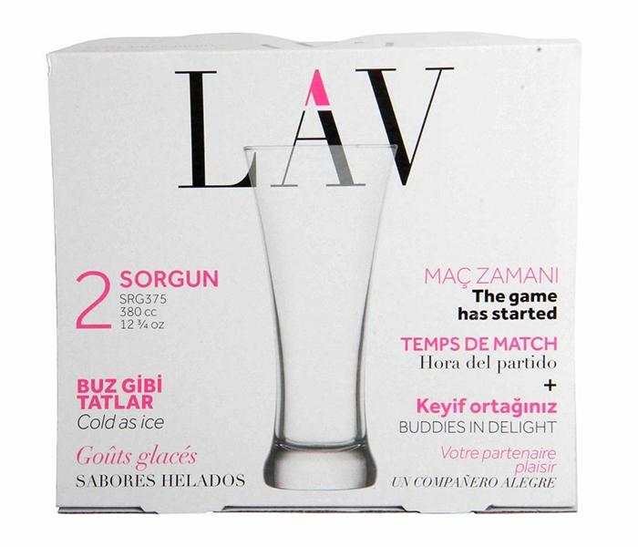 LAV LV-SRG375M 380cc Sorgun Glass - 2 Pieces - Zoom Image 4